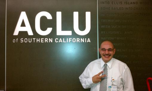 ray zacarias at ACLU of Southern California offices