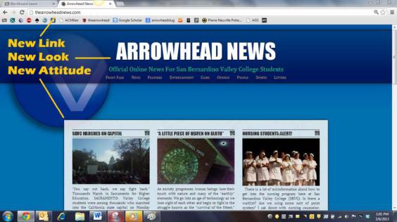 The Arrowhead News, Valley’s newspaper by students and for students, was officially relaunched in October 2012