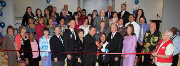 A ribbon-cutting ceremony in 2013 marked the opening of the new, full-fledged campus of Middle College High School. 