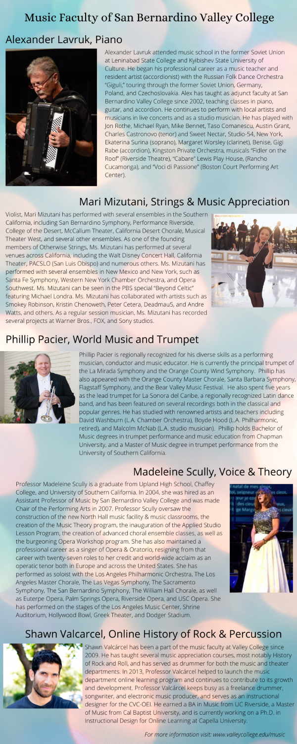 SBVC Music Faculty page 2