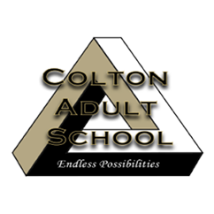 A picture of Colton Adult School's logo