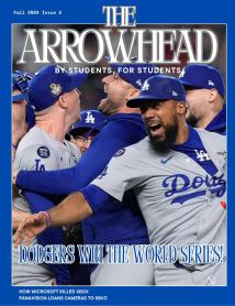 Arrowhead Cover Dodgers win world series