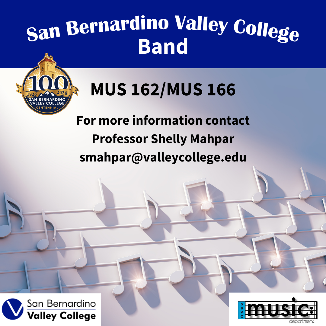 Band at SBVC: MUS 162/MUS 166