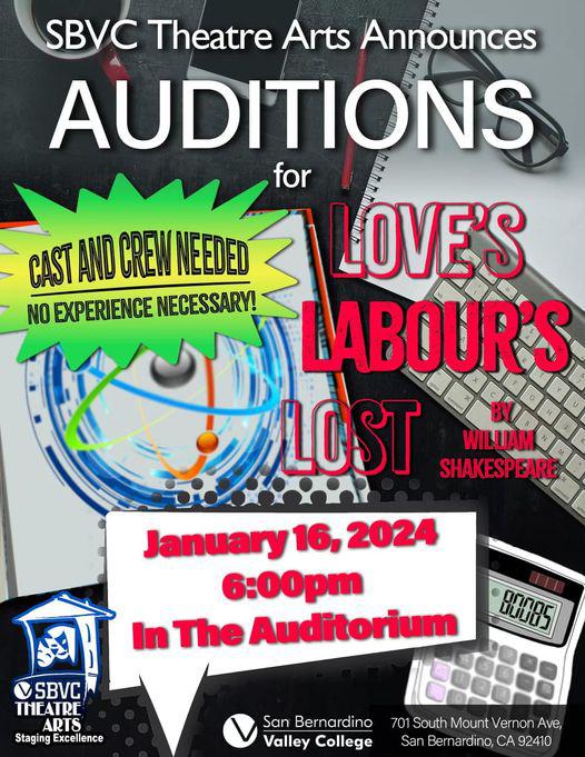 lll audition flyer