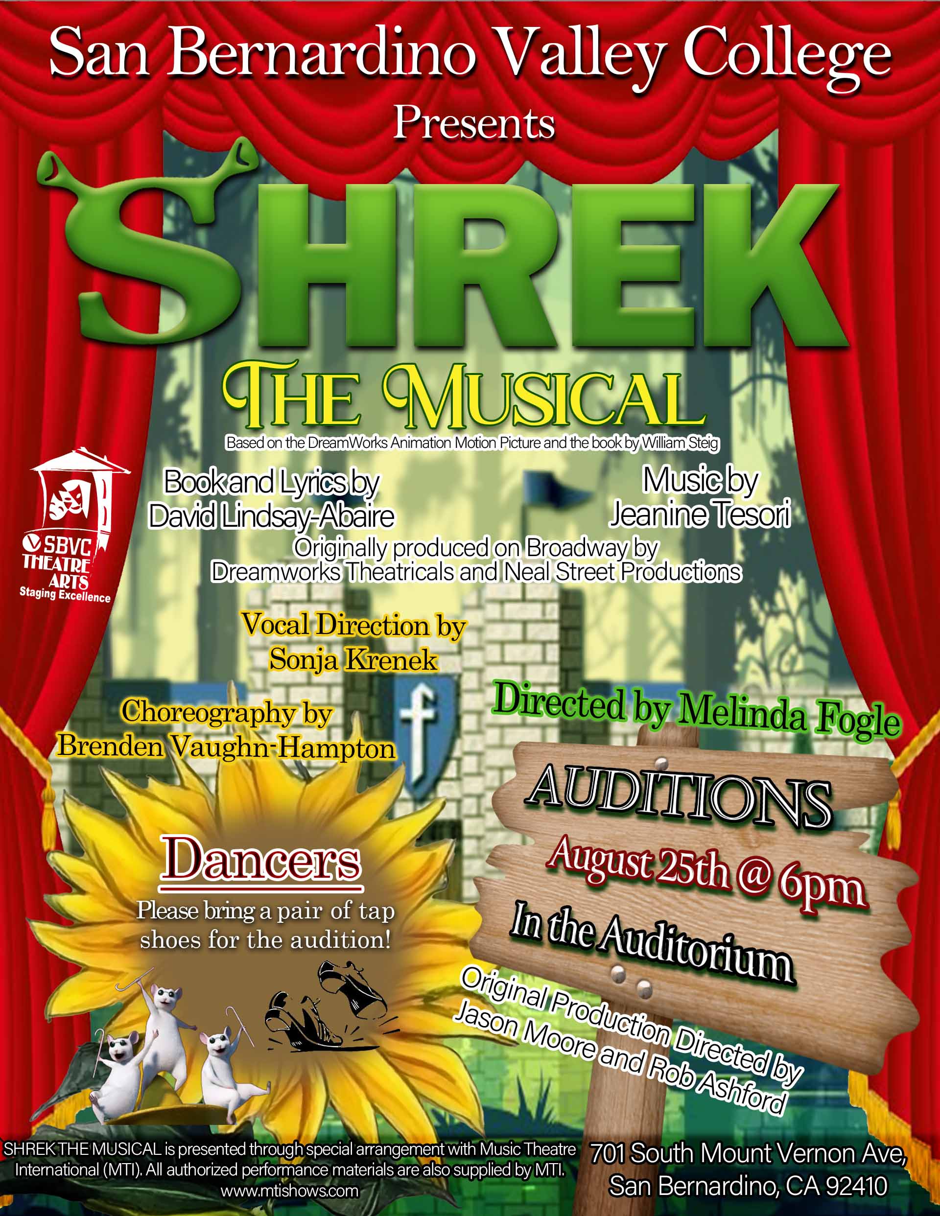 Shrek The Musical Poster