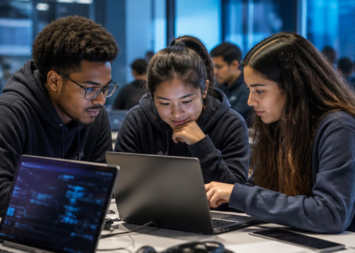 Collaborate on real-world cybersecurity challenges