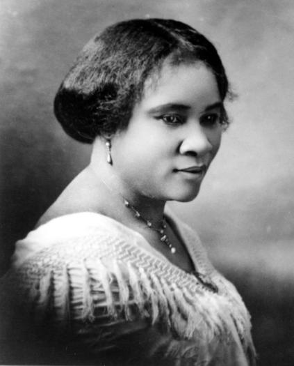 A close up portrait photo of Madam C.J. Walker