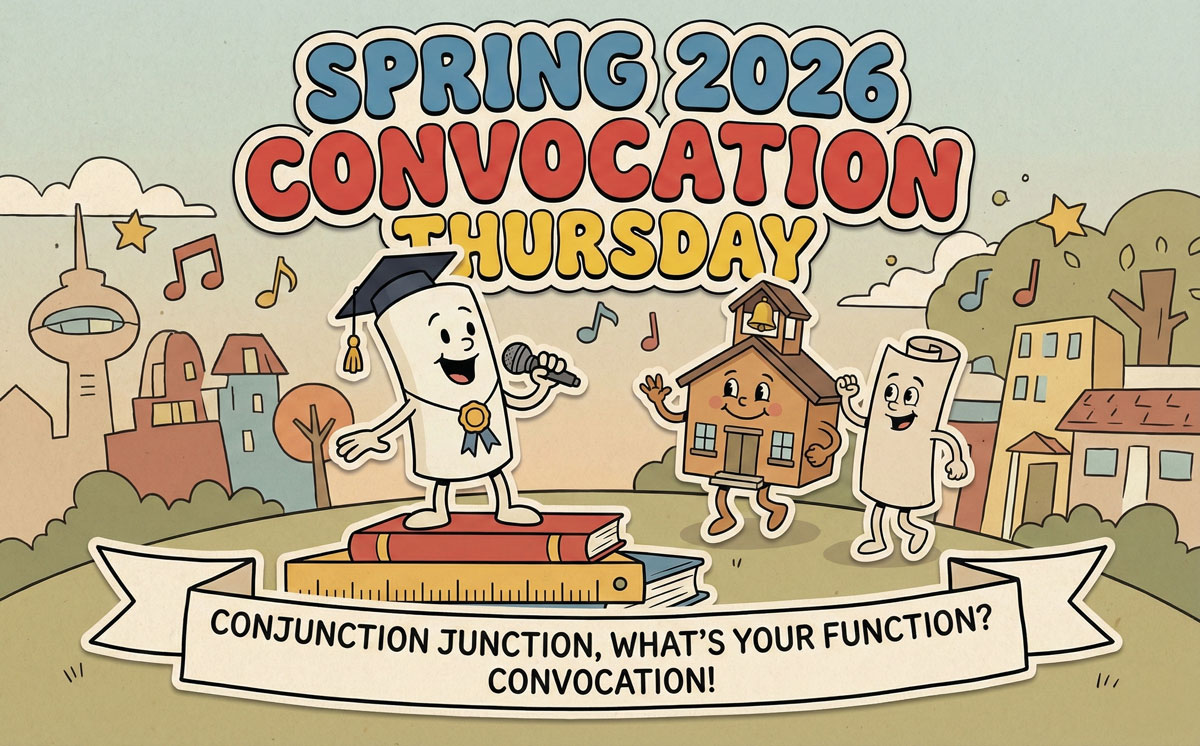 January 15: Spring Convocation Thursday
