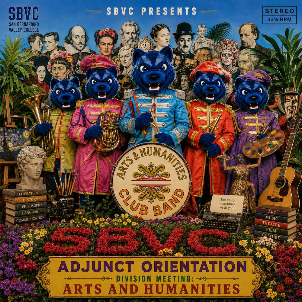 Adjunct Orientation - DIVISION MEETING: Arts and Humanities