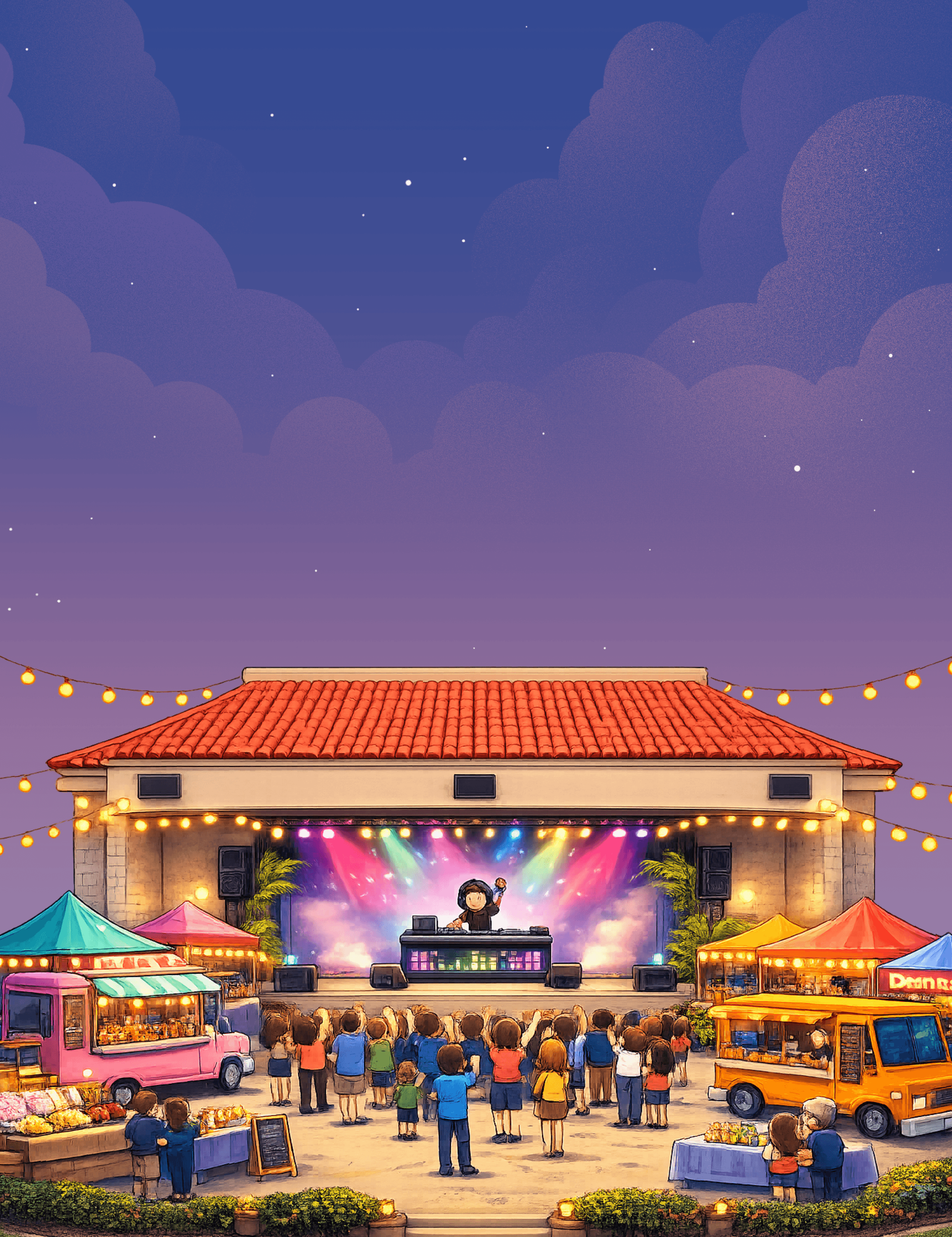 Centennial Night Market header background
