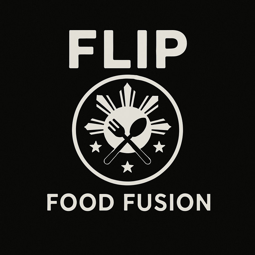 A photo of the Flip Food Fusion logo 