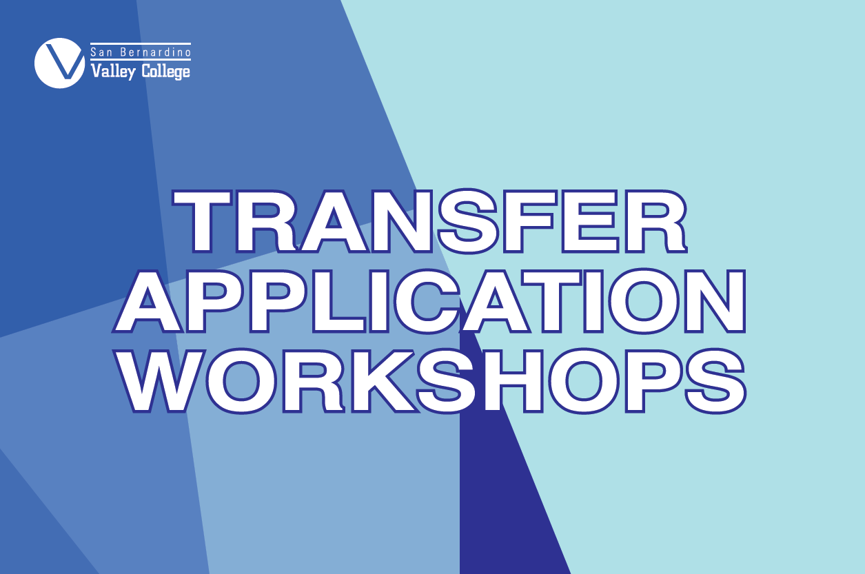 Image that says Transfer Application Workshops