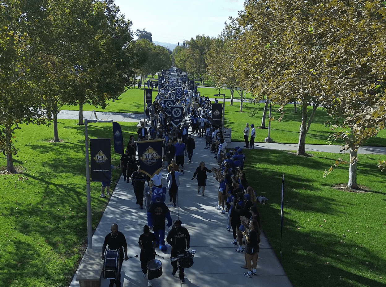SBVC’s Centennial Opening Day procession 
