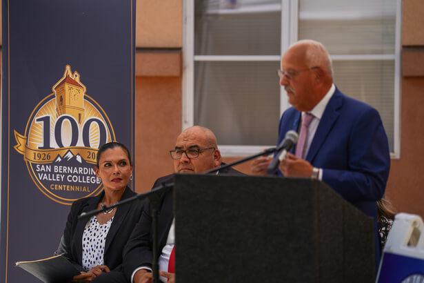 Speakers addressing the launching of Den2Den