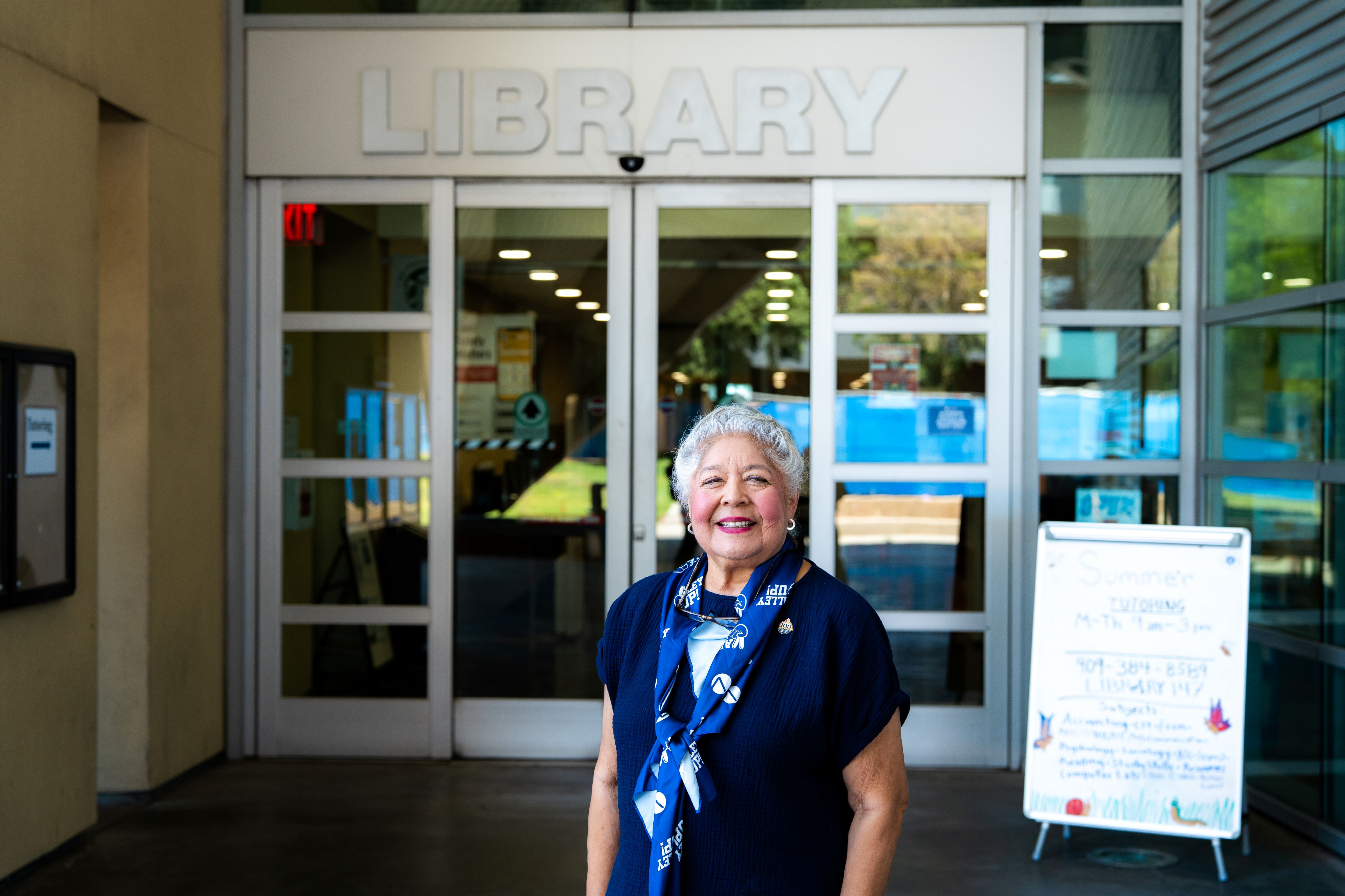 Library Employee Angie Gideon Retires After 6 Decades at SBVC