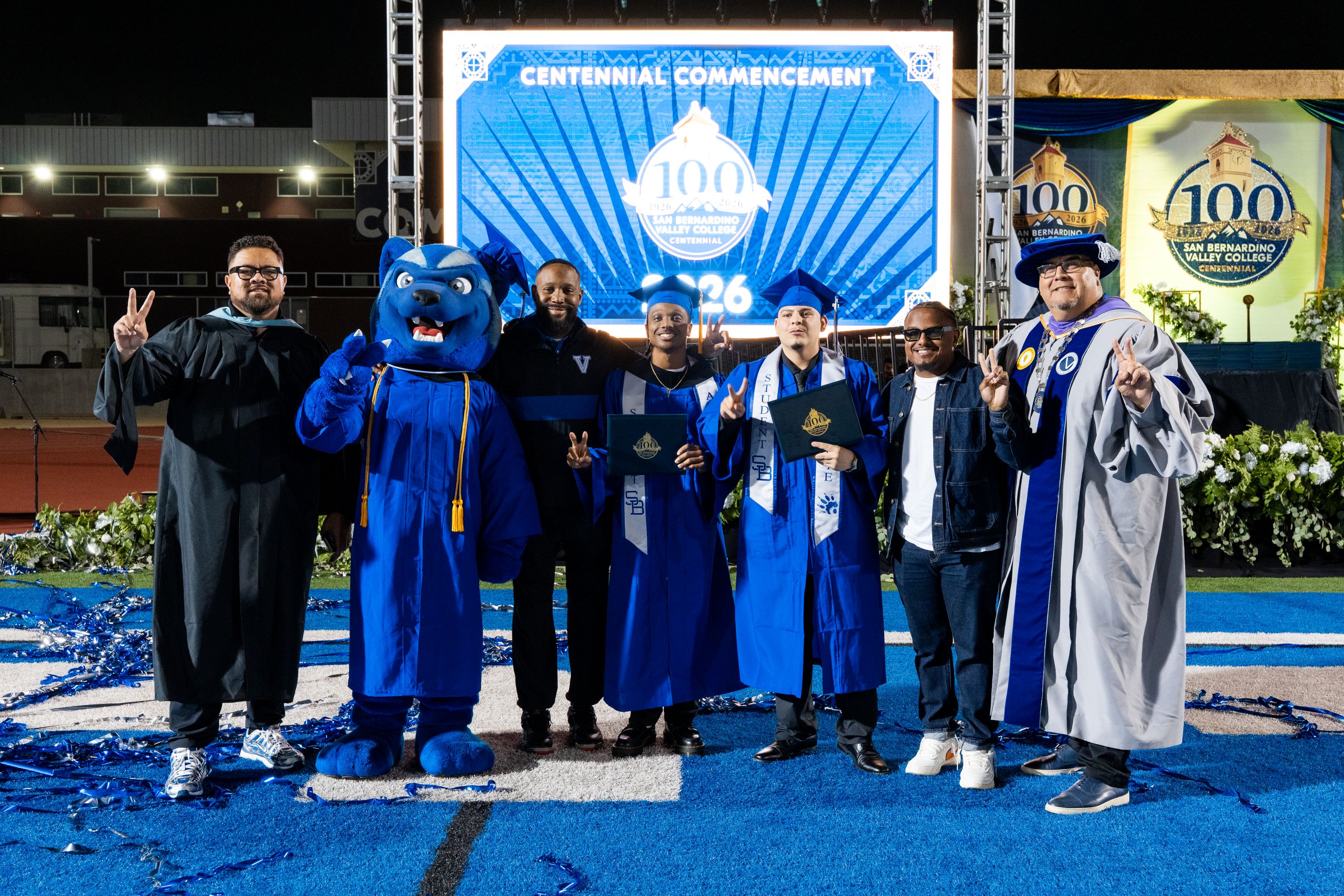 PRESS RELEASE: San Bernardino Valley College's Centennial Graduating Class Makes History