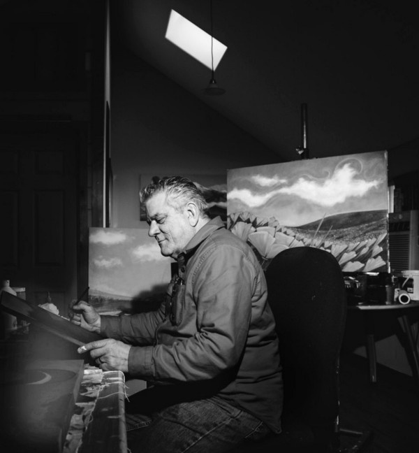 Rick Caughman, whose work has graced galleries across California, teaches art at San Bernardino Valley College.
