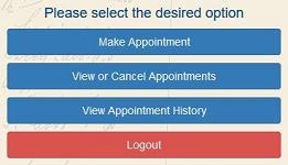 View or Cancel Appointment