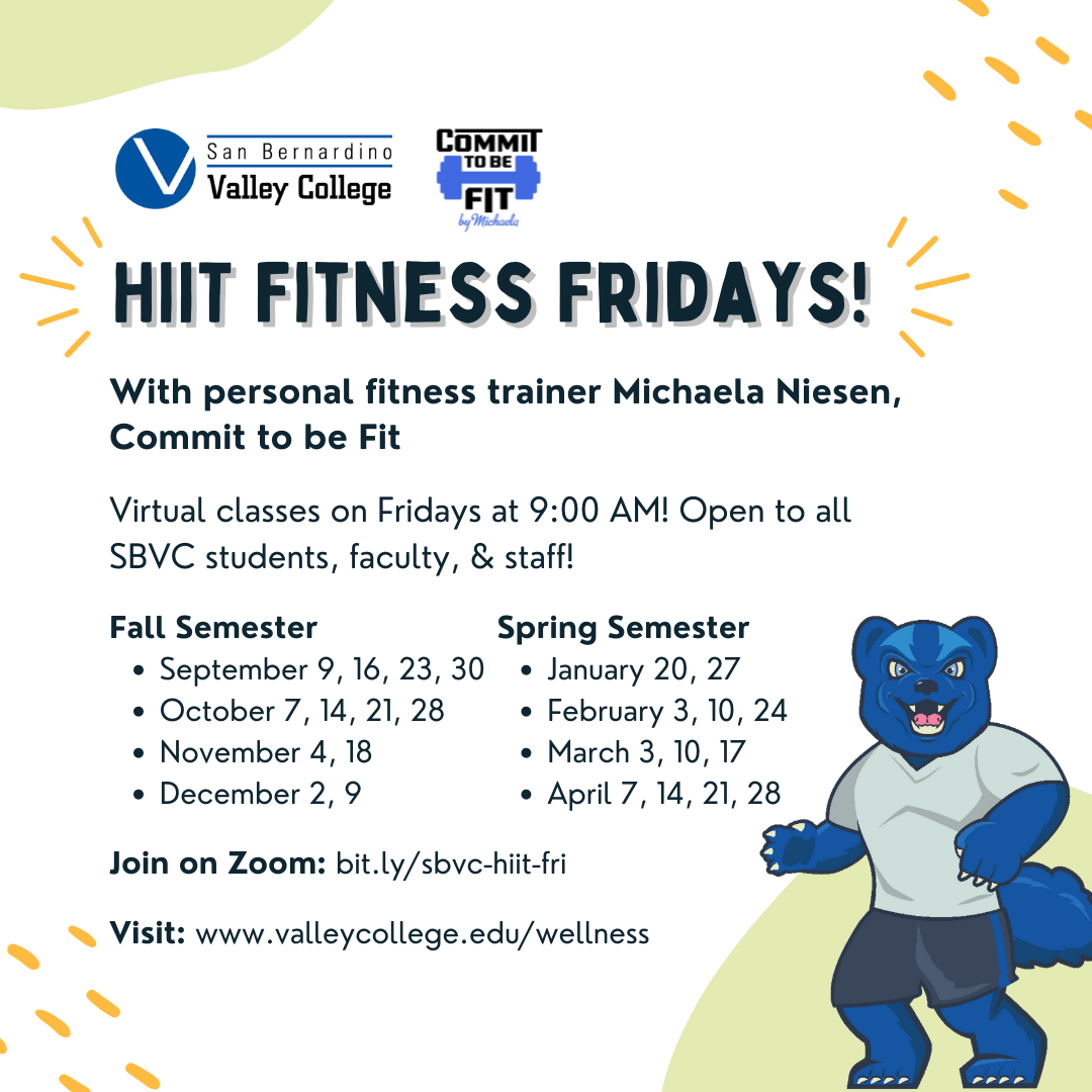HIIT Fitness Fridays, 2022-23